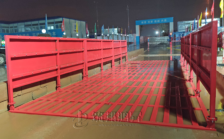工地全自動(dòng)洗車(chē)機(jī)案例展示